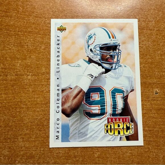 Marco Coleman Rookie Force Card - Picture 1 of 3